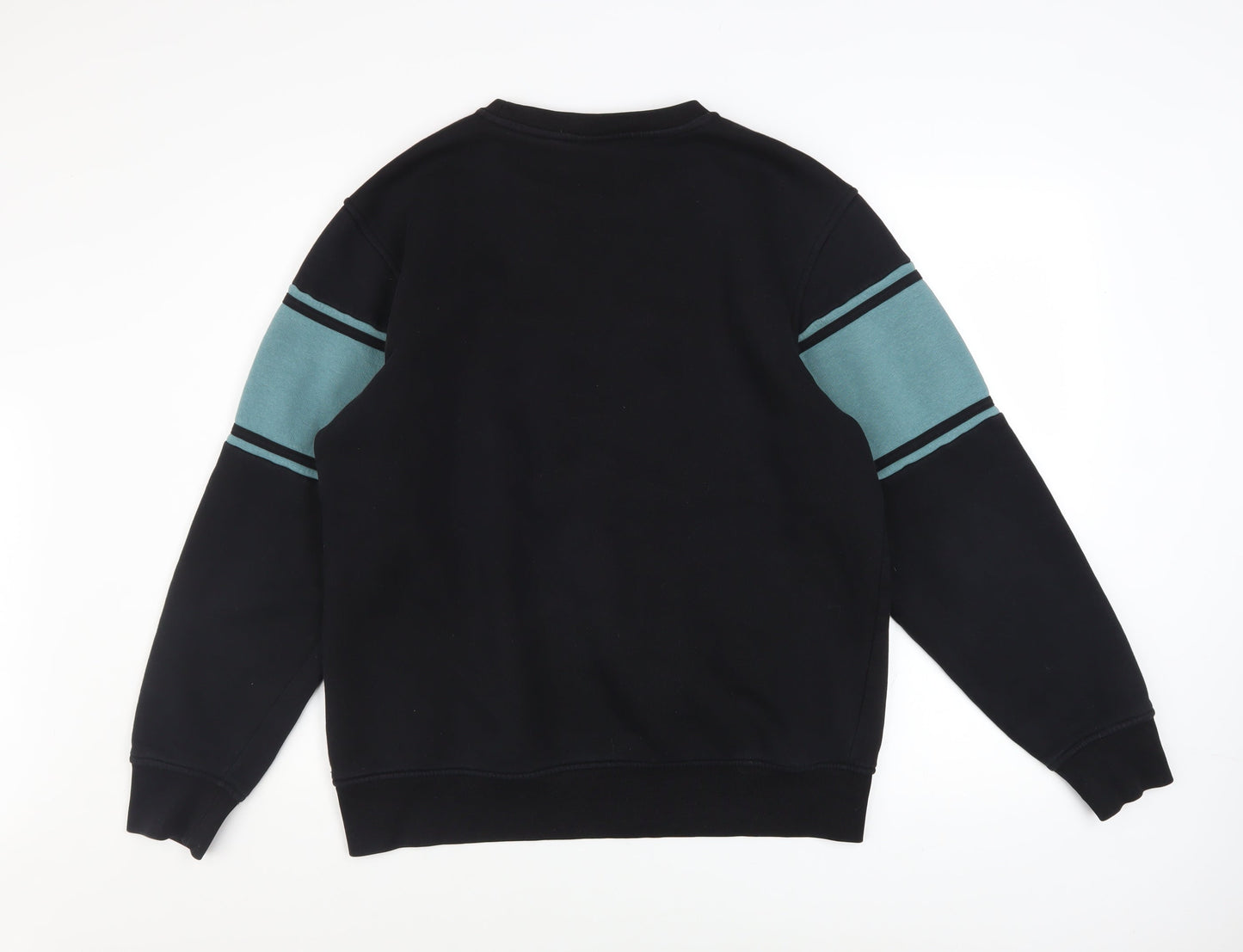 Mens UK Size L NICCE Black Pullover Sweatshirt