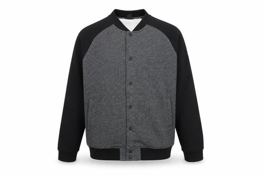 Mens UK Size XL H&M Grey Varsity Jacket