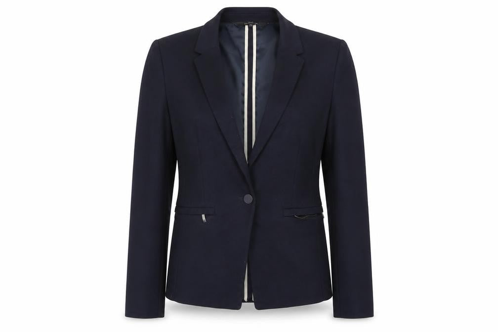 Womens UK Size 10 NEXT Regular Blue Blazer
