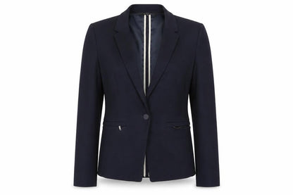 Womens UK Size 10 NEXT Regular Blue Blazer