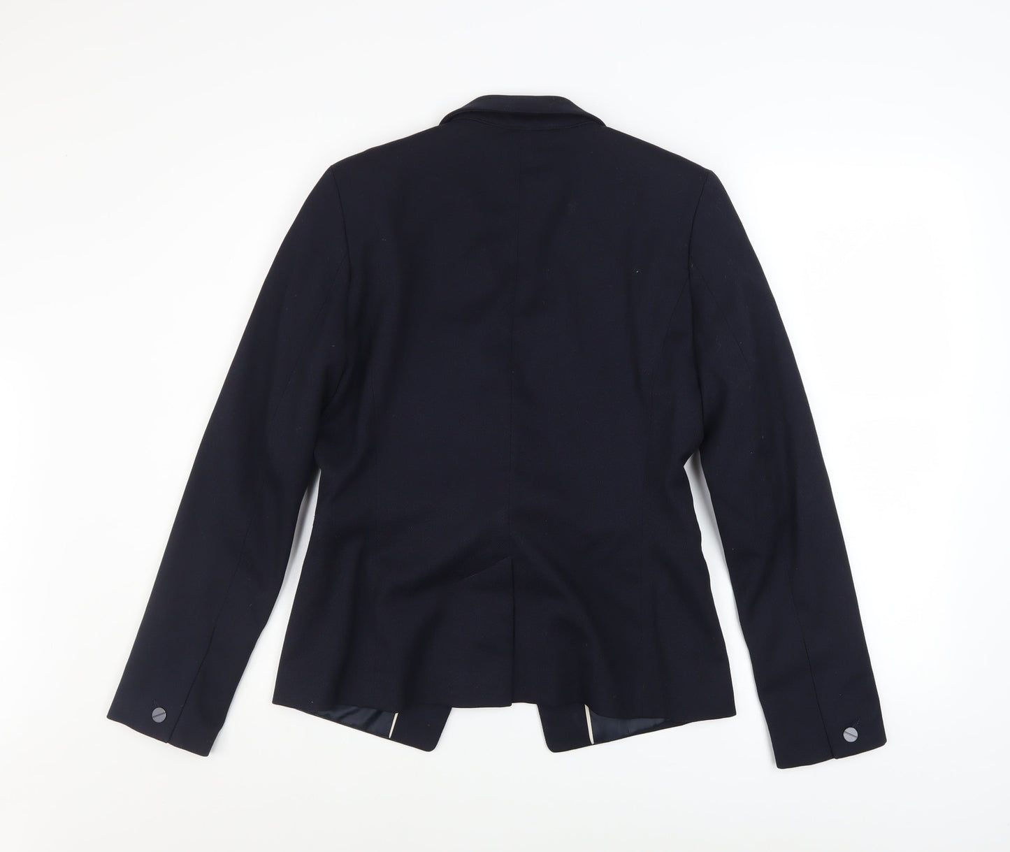 Womens UK Size 10 NEXT Regular Blue Blazer