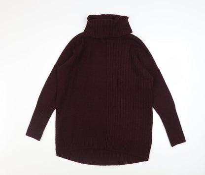 Womens UK Size 6 Miss Selfridge Brown Pullover Jumper