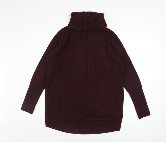 Womens UK Size 6 Miss Selfridge Brown Pullover Jumper