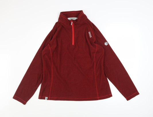 Womens UK Size 16 Regatta Great Outdoors Red Pullover Sweatshirt