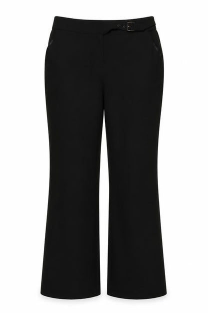 Womens UK Size 14 NEXT Regular Fit Dress Pants Black Trousers