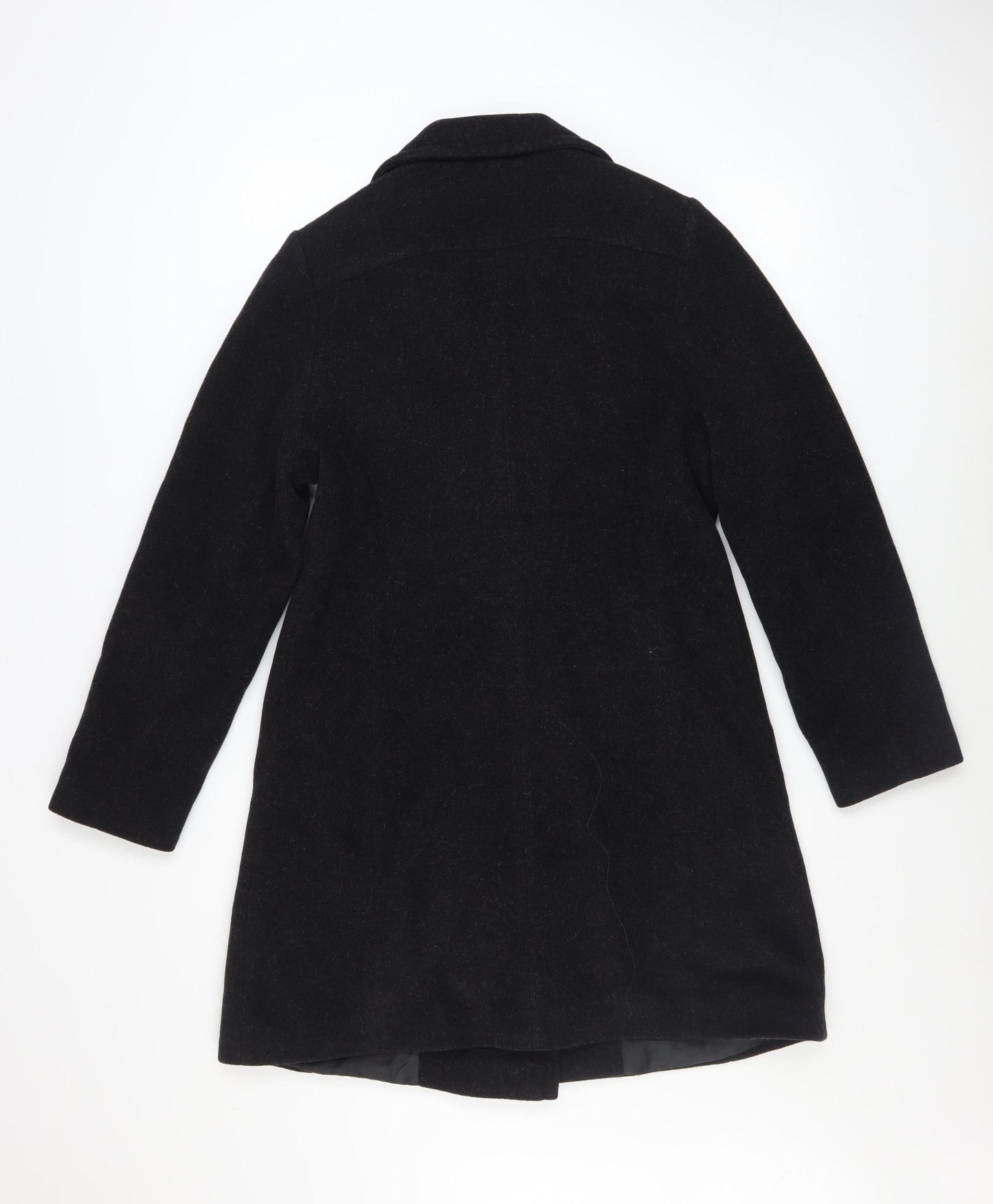Womens UK Size 8 Vernissage Black Pea Coat