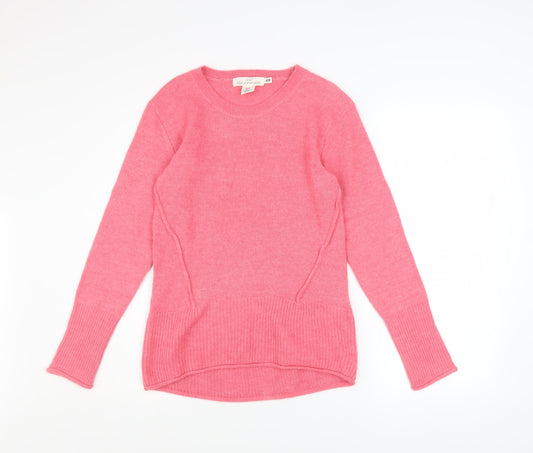 Womens UK Size XS H&M Pink Pullover Jumper
