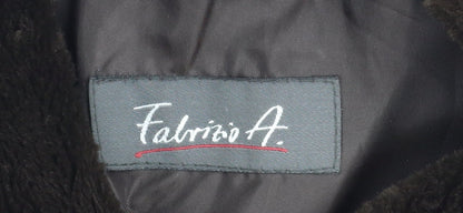 Womens UK Size 14 Fabrizio A. Brown Overcoat