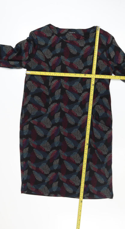 Roman Women Multicoloured Size 10 Shift Knee Length Dress