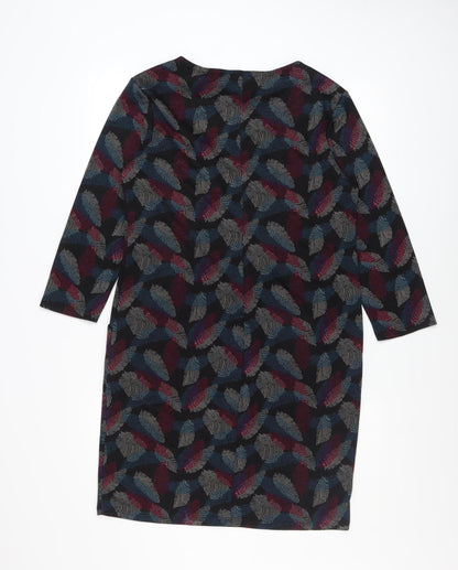 Roman Women Multicoloured Size 10 Shift Knee Length Dress