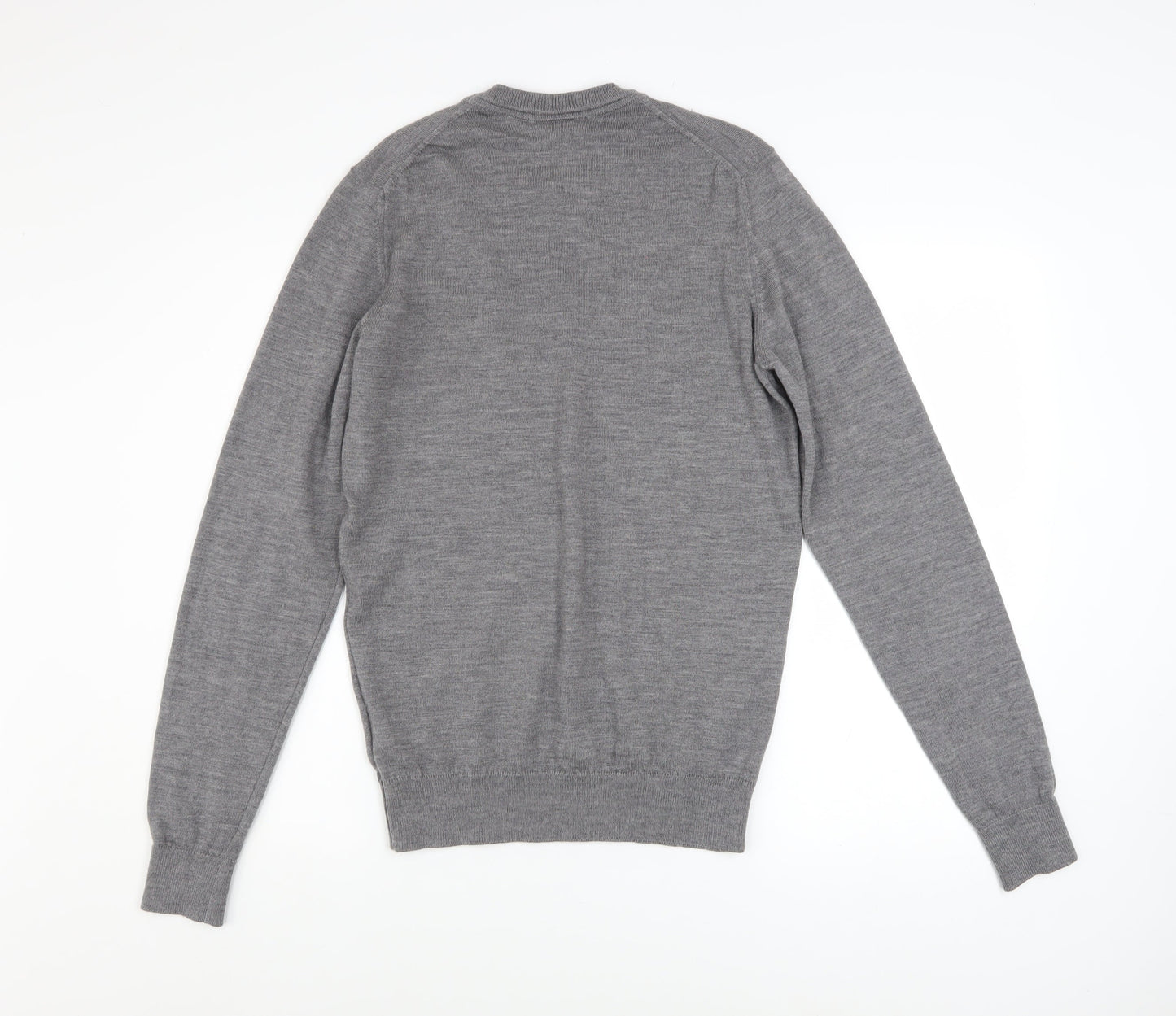 Mens UK Size S Lacoste Grey Pullover Jumper