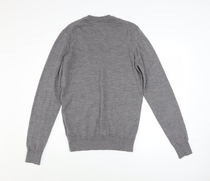 Mens UK Size S Lacoste Grey Pullover Jumper