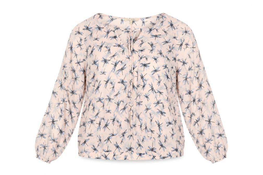 Womens UK Size 14 NEXT Pink Tunic Blouse