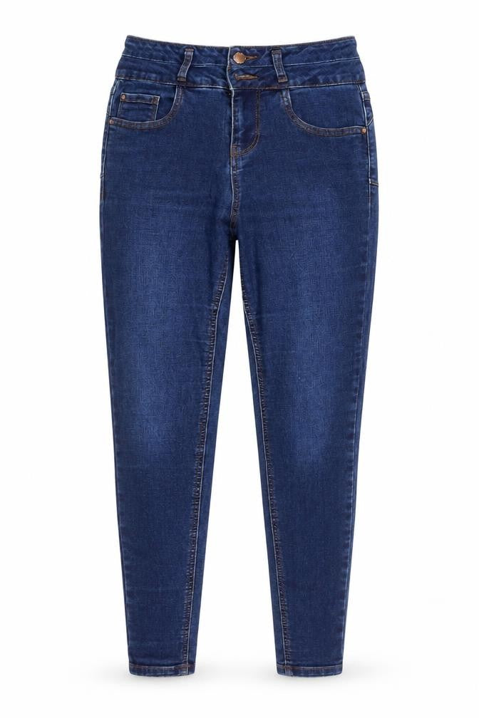 Womens UK Size 8 New Look Slim Fit Skinny Blue Jeans