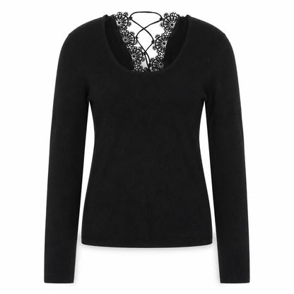 Womens UK Size L Urban Outfitters Black Pullover Jumper