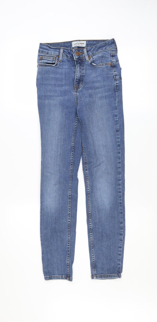 Womens UK Size 6 New Look Slim Fit Skinny Blue Jeans