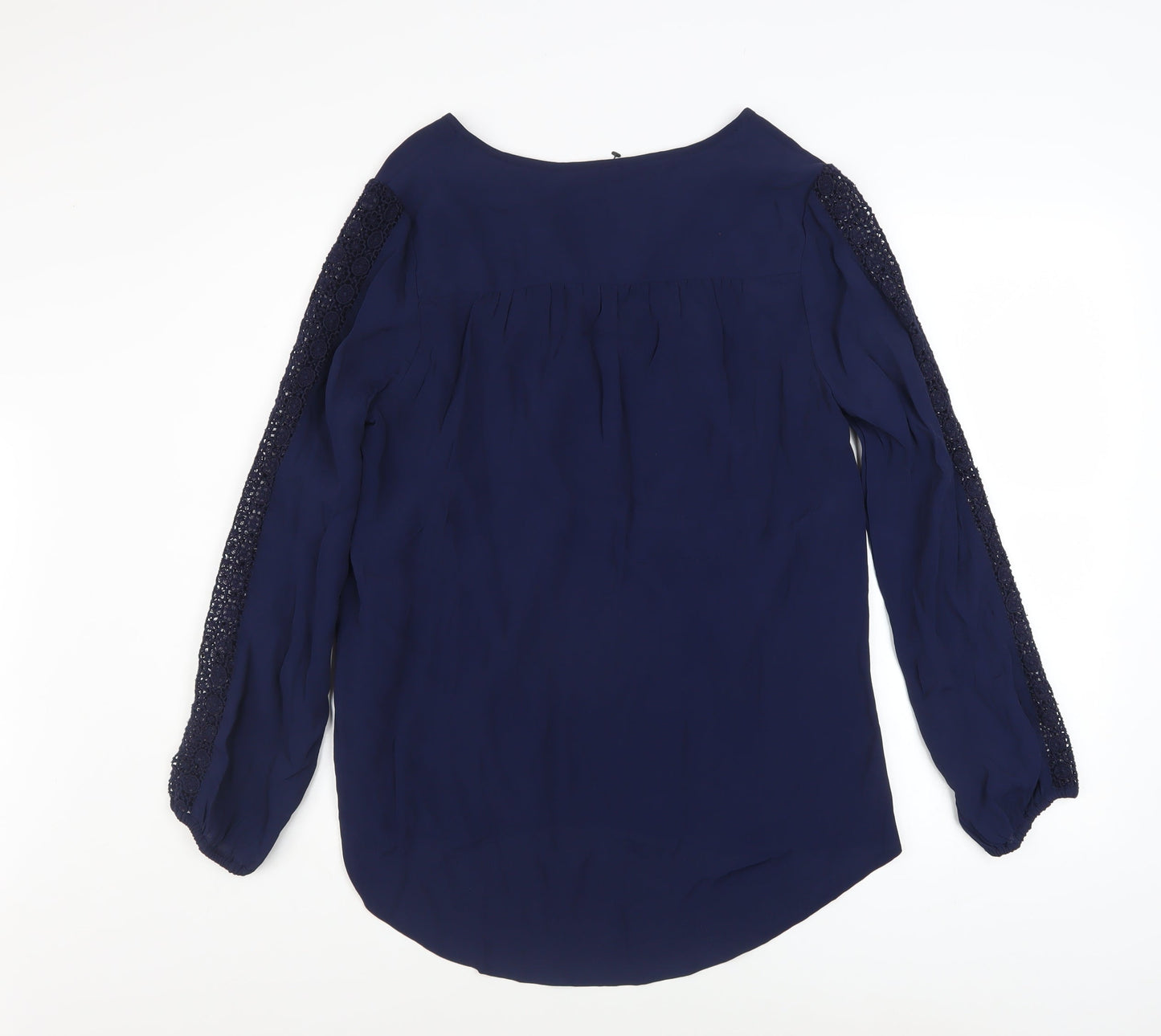 Womens UK Size 12 Monsoon Blue Tunic Blouse