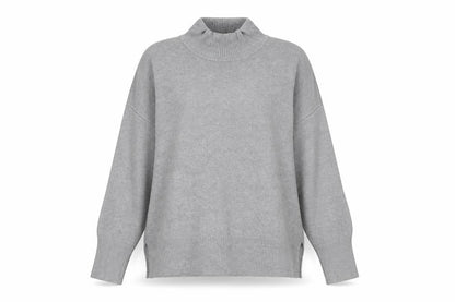 Womens UK Size M New Look Grey Pullover Jumper