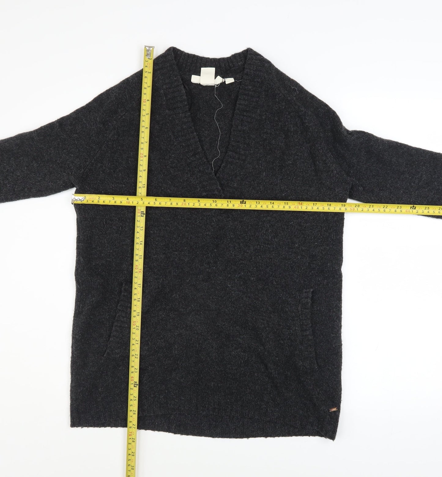 Womens UK Size S L.O.G.G. Grey Pullover Jumper
