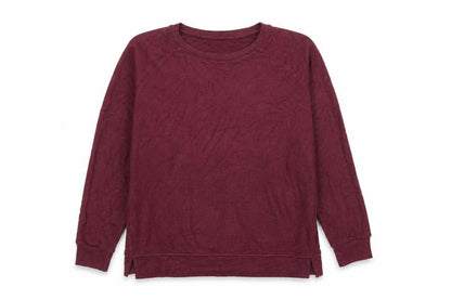 Womens UK Size M Hush Red Pullover Sweatshirt