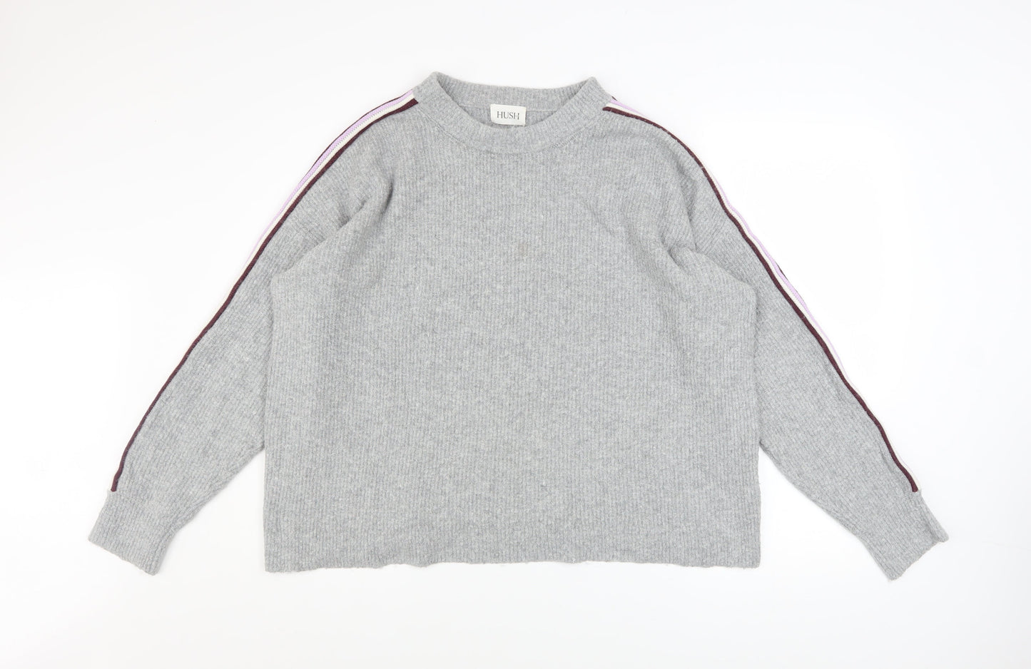 Womens UK Size L Hush Grey Pullover Jumper