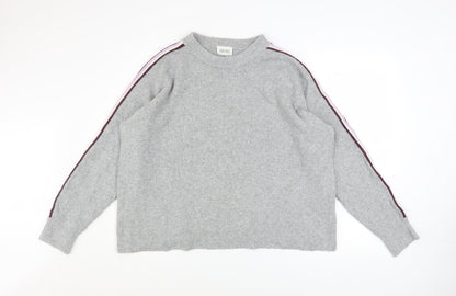 Womens UK Size L Hush Grey Pullover Jumper