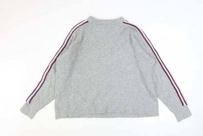 Womens UK Size L Hush Grey Pullover Jumper