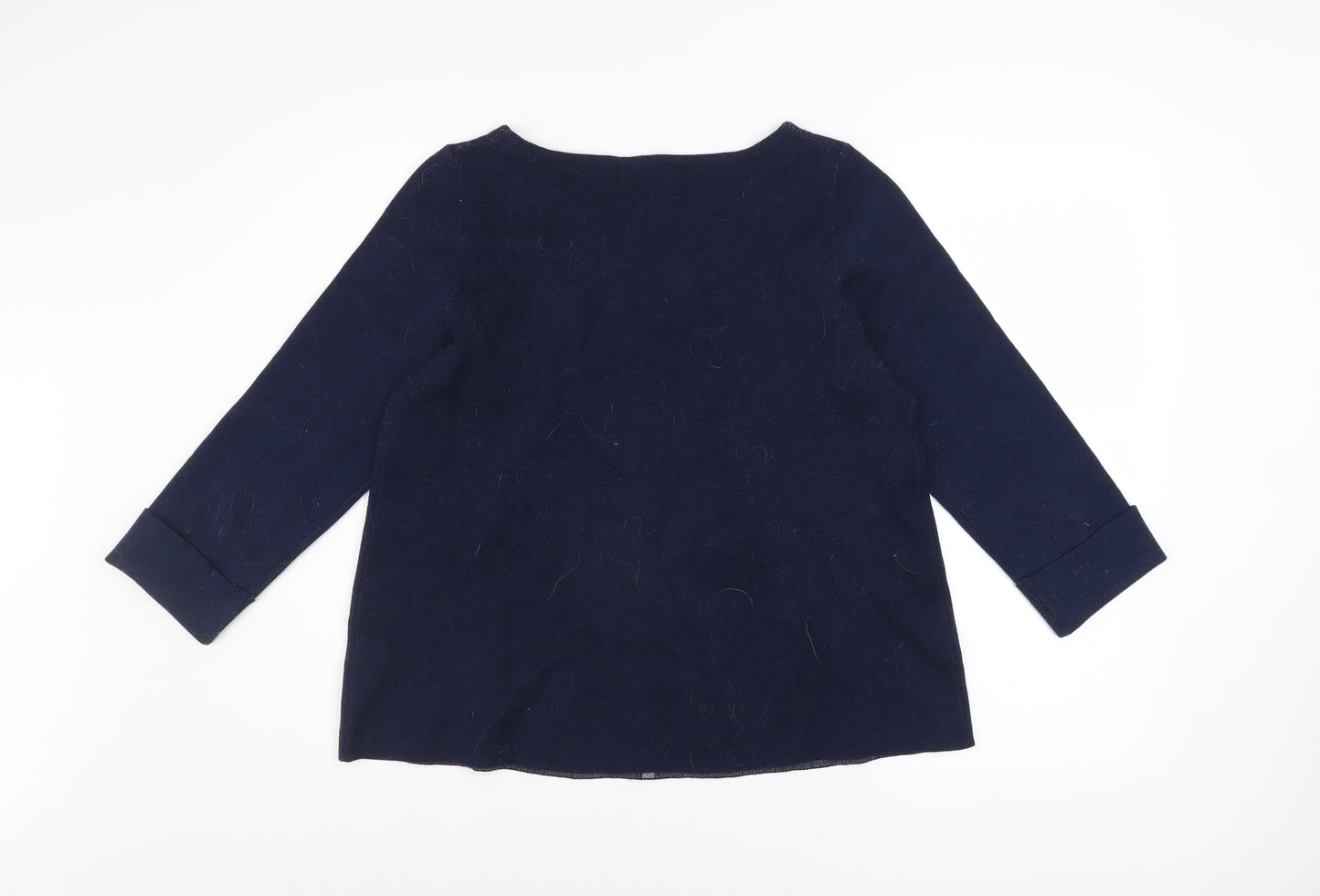 Womens UK Size M Cynthia Rowley Blue Pullover Jumper