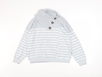 Womens UK Size 18 Roman Grey Pullover Jumper
