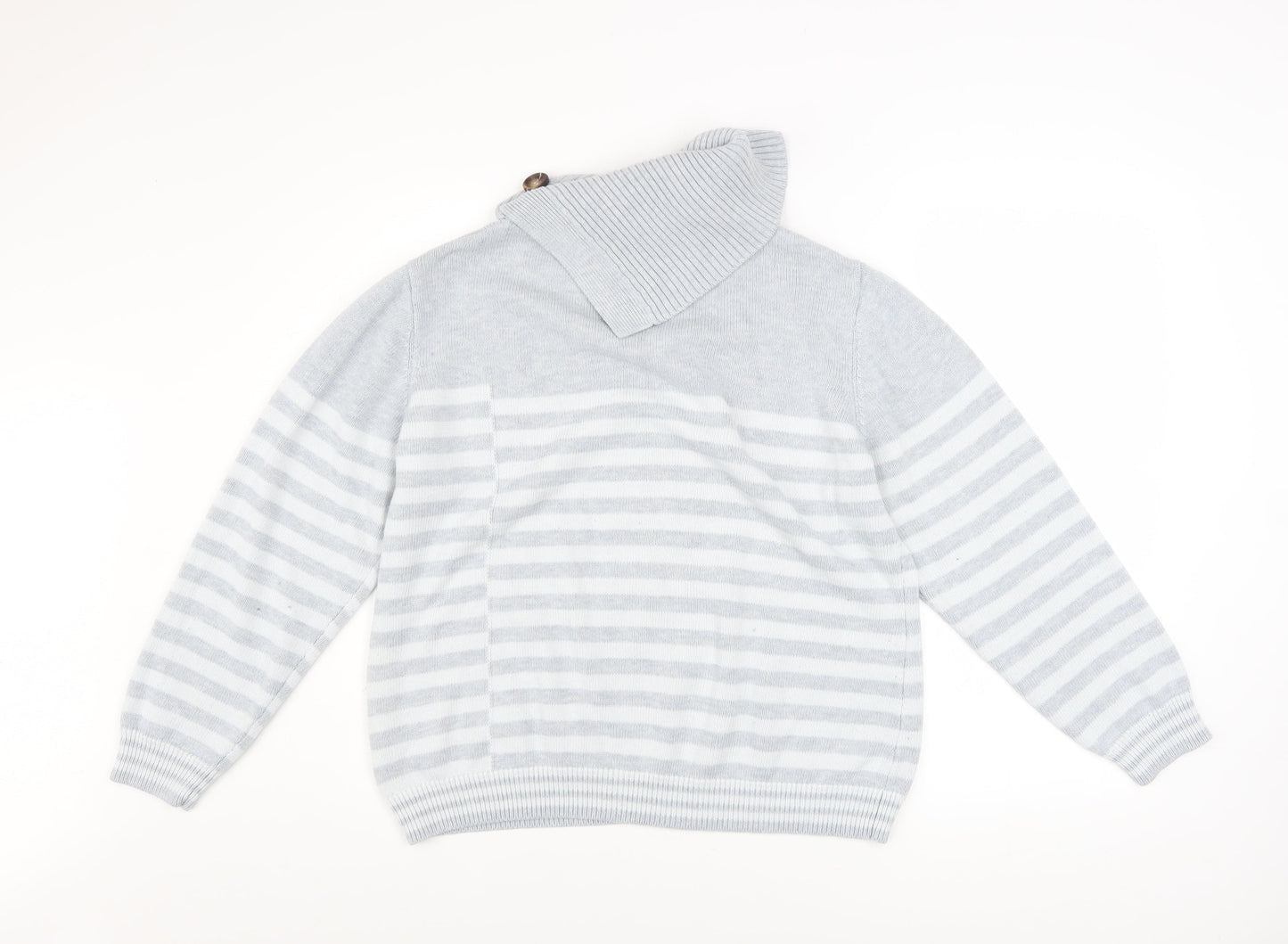 Womens UK Size 18 Roman Grey Pullover Jumper