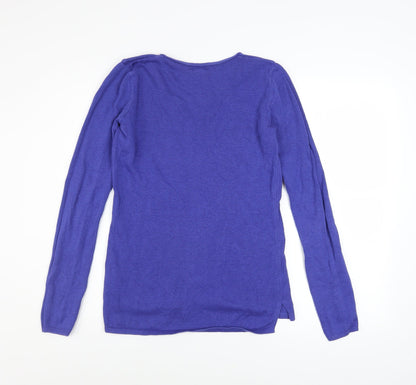 Womens UK Size S Old Navy Purple Pullover Jumper