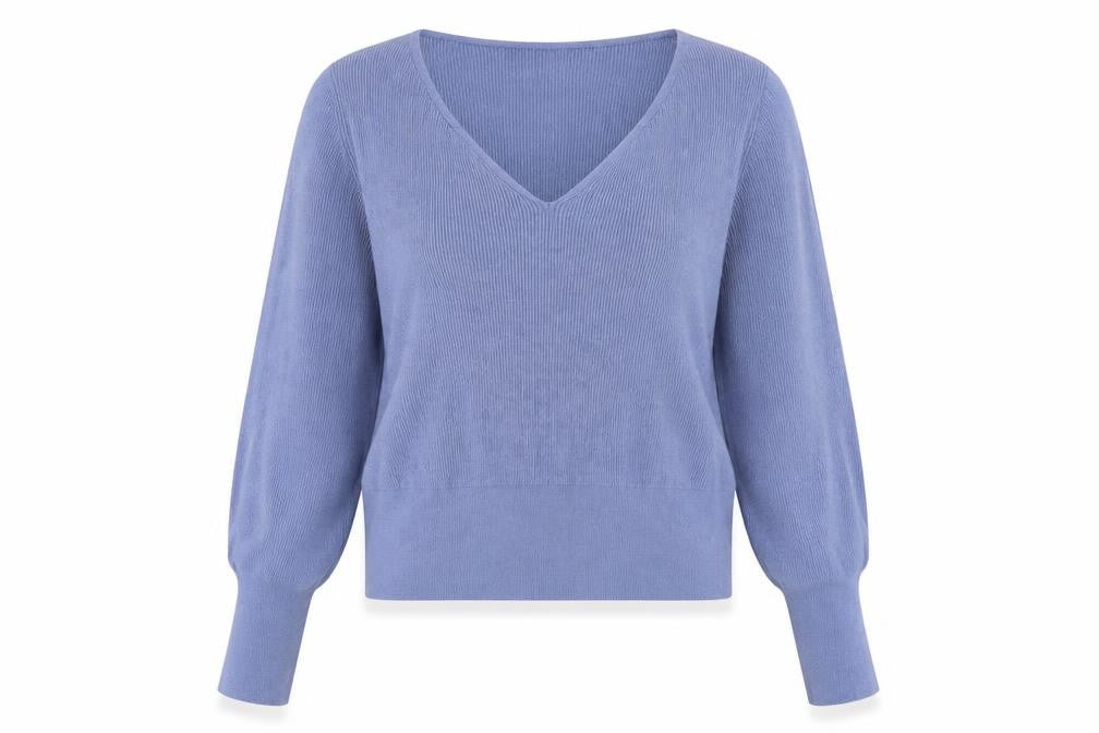 Womens UK Size 14 Great Plains Blue Pullover Jumper