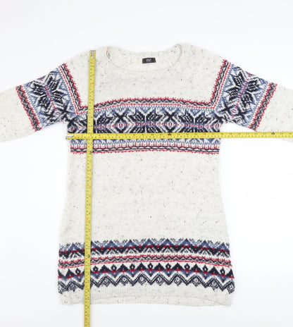 Womens UK Size 12 F&F Jumper Dress