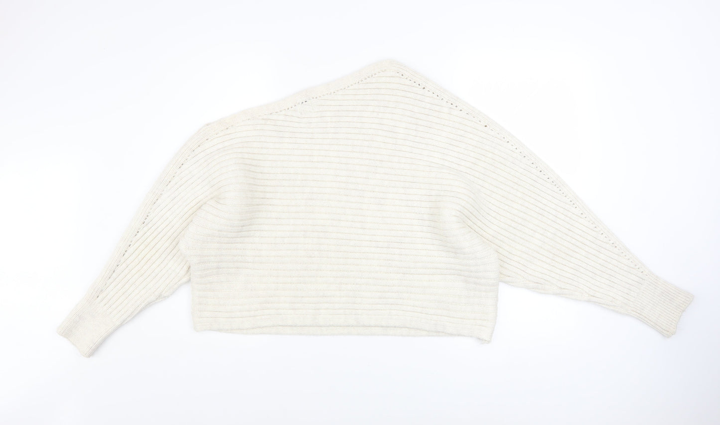 Womens UK Size L River Island Ivory Pullover Jumper