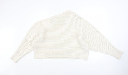 Womens UK Size L River Island Ivory Pullover Jumper