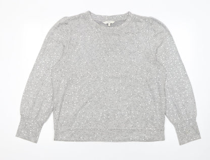 Womens UK Size 14 NEXT Grey Pullover Jumper