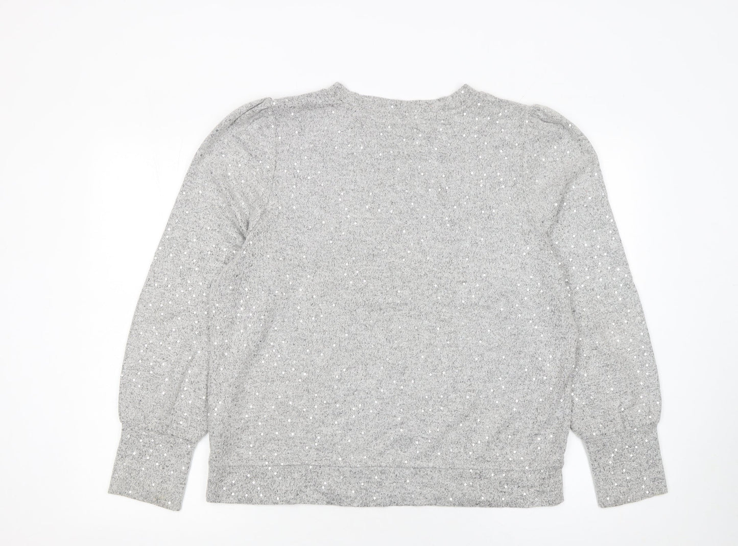 Womens UK Size 14 NEXT Grey Pullover Jumper