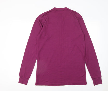 Womens UK Size XL North Cape Purple Basic T-Shirt