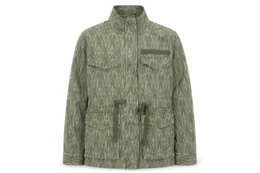 Marks & Spencer Women's Green Embroidered Military Jacket Size 6