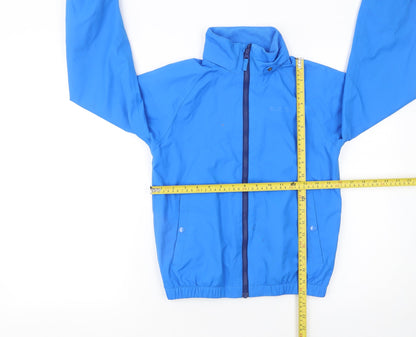 Boys UK Size 9-10 Years Mountain Warehouse Blue Rain Coat