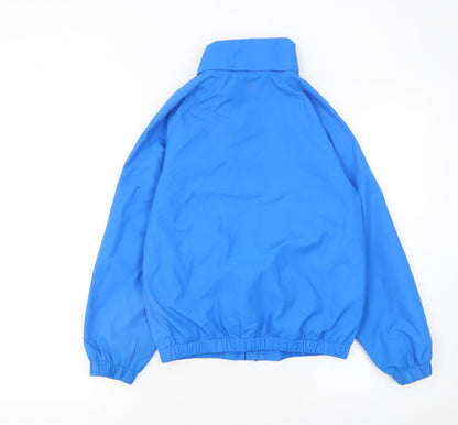 Boys UK Size 9-10 Years Mountain Warehouse Blue Rain Coat