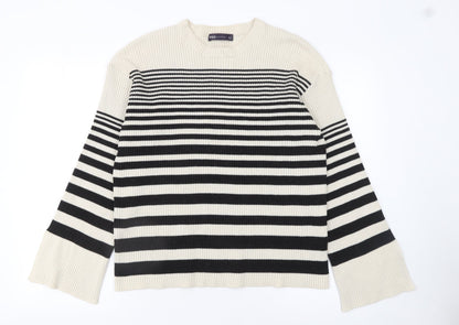 Womens UK Size L Marks and Spencer Black Pullover Jumper