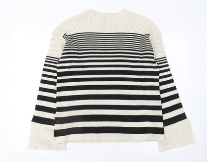 Womens UK Size L Marks and Spencer Black Pullover Jumper