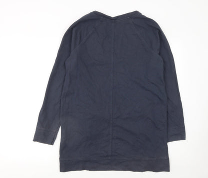 Womens UK Size 10 NEXT Blue Pullover Sweatshirt