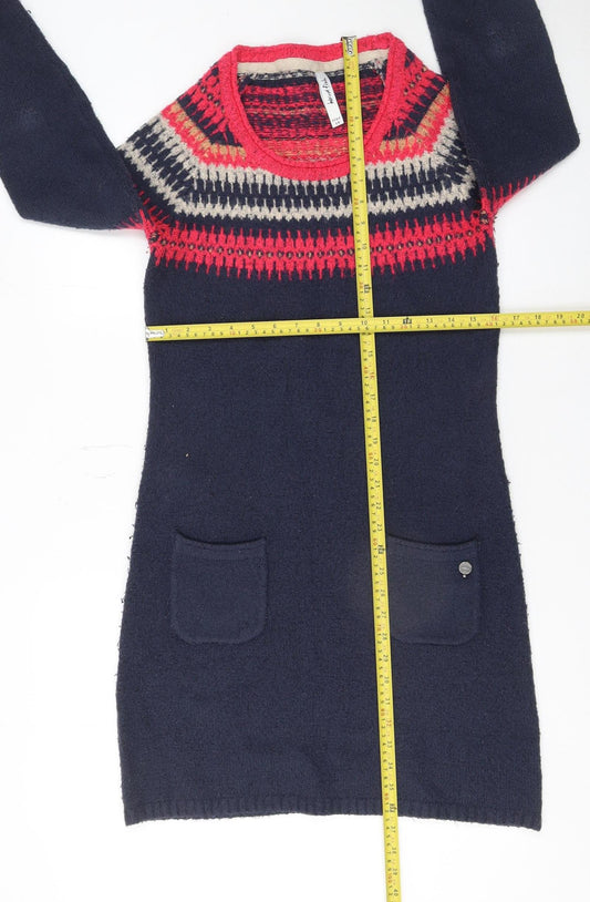 Womens UK Size 10 Weird Fish Jumper Dress