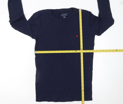 Mens UK Size M Ralph Lauren Blue  T-Shirt