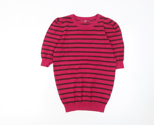 Womens UK Size 10 NEXT Pink Pullover Jumper