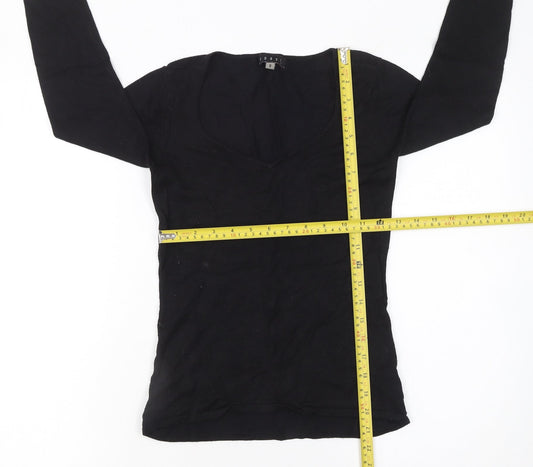 Womens UK Size 8 Coast Black Pullover Jumper