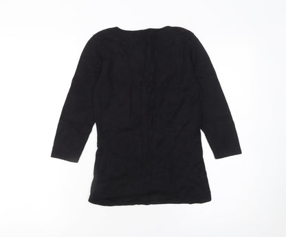 Womens UK Size 8 Coast Black Pullover Jumper