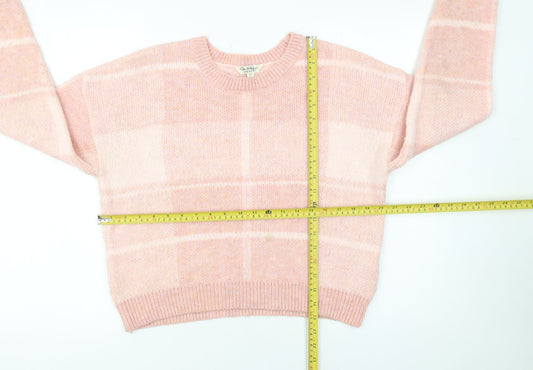 Womens UK Size 8 Miss Selfridge Pink Pullover Jumper